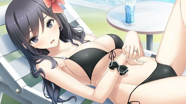 Xxx 【Secondary Erotic】 In Summer, Here Is An Erotic Image Of A Girl With A Chiechi Body Wearing A Swimsuit That Wants To Masturbate Con