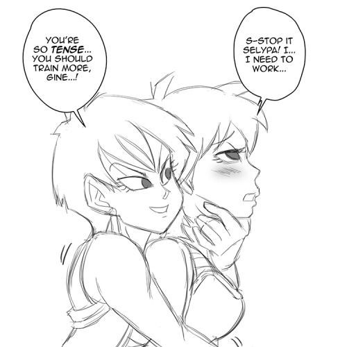 Huge Cock [Funsexydragonball] Gine X Selypa (Dragon Ball Z) (Ongoing) Perfect Ass