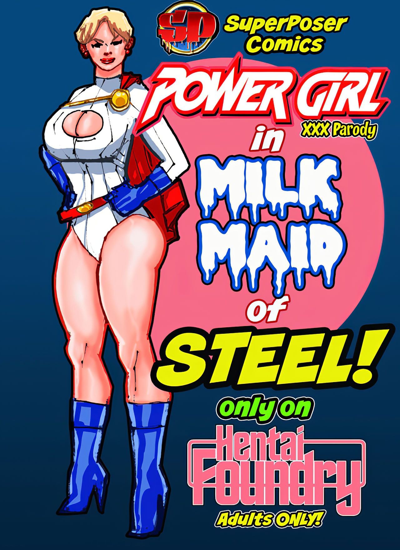 Huge Boobs [SuperPoser] Milk Maid Of Steel (Justice League) [Ongoing] Spooning