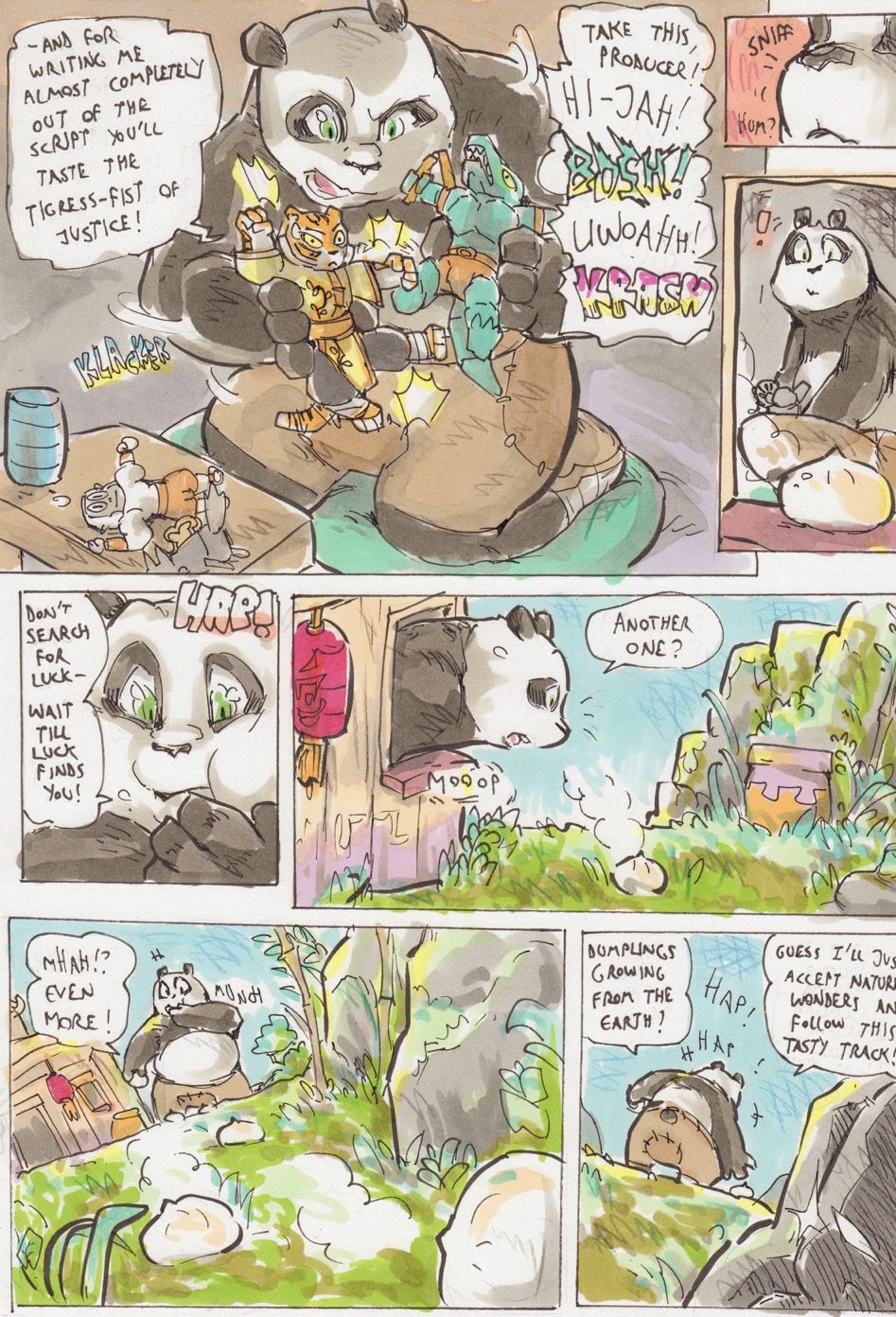 Tugjob [DaiGaijin] Wu´s New Pet (Kung Fu Panda) Fingers