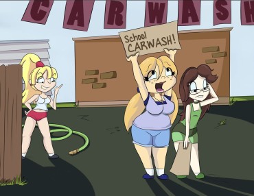 Fetish [monkeycheese] Molly's Car Wash [Complete] Branquinha