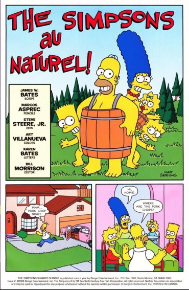 Francaise [Marcos Asprec] The Simpsons Au Naturel! (The Simpsons) [English] Fetish