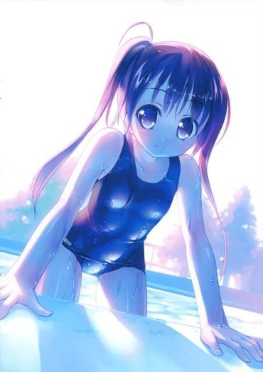 Home [57 Pieces] Cute Erofeci Image Collection Of Two-dimensional School Swimsuit. 40 Cocks