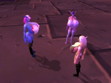 Small Boobs [Chaisy] Three-Way At The Dark Portal (World Of Warcraft) Slim