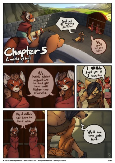 Smalltits [Feretta] A Tale Of Tails: Chapter 5 – A World Of Hurt (ongoing) Freaky