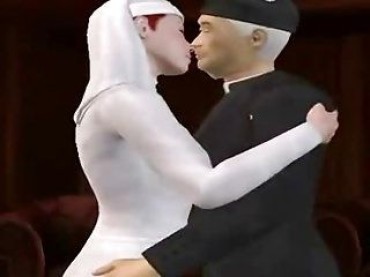 Cheating 3D Nun Sucking Dick Sharing