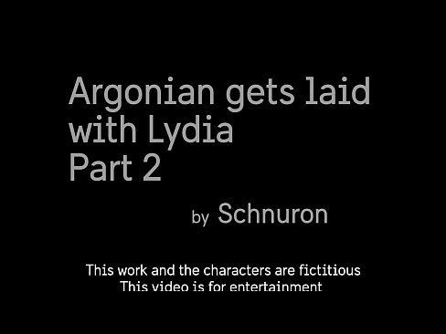 Bed Argonian Gets Laid With Lydia Part 2 - 8 Min Part 1 Pickup