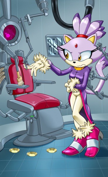 Cuckolding [Kandlin] Blaze And The Makeover Machine (Sonic The Hedgehog) Cunt