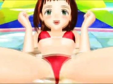 Hotporn MMD 3D Idol Haruka Amami Red