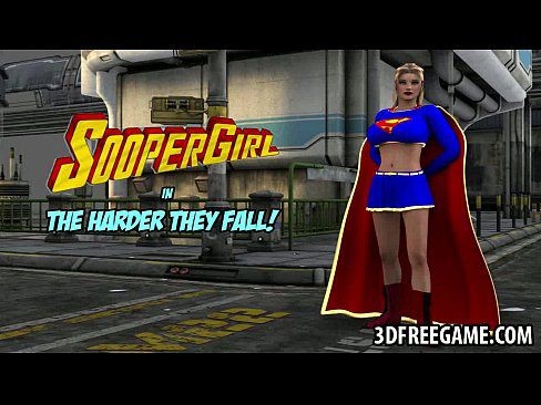 Sexy Sluts 3D Supergirl Gets Fucked By A Musclular Stud - 2 Min Anal Fuck