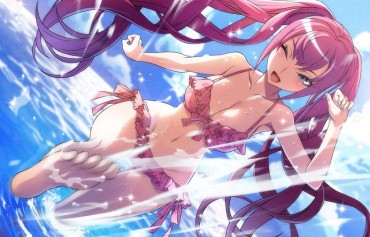 Fuck Me Hard [World End Syndrome] Erotic Event CG Such As Swimsuit Of The Girl Erotic Breasts! Trio