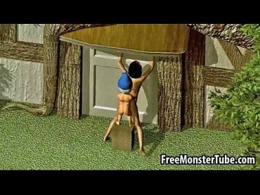 Exgirlfriend 3D Snow White Fucked Outdoors By One Of The Dwarves – 3 Min Italiano