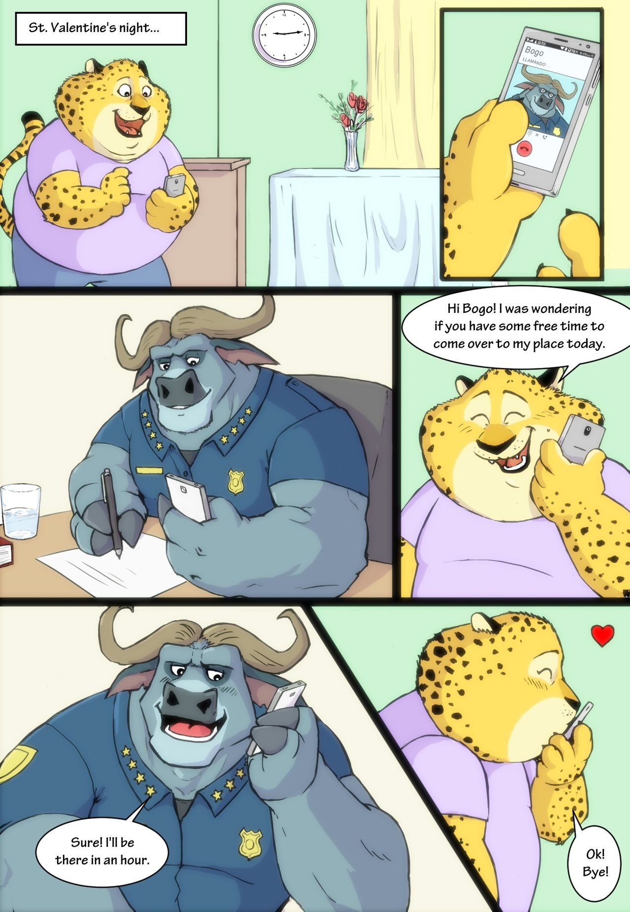 Suckingdick Clawhauser/Bogo Big Dildo