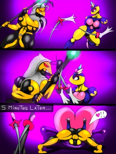 Tiny Girl [saesar] Wasp Queen Vs Queen Sectonia (Kirby) [Ongoing] Sperm