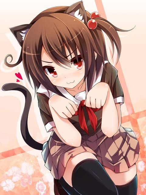 Curious [54 Photos] Cute Secondary Fetish Image Of Girls Cat Ears. 11 [Catgirl] Cheating