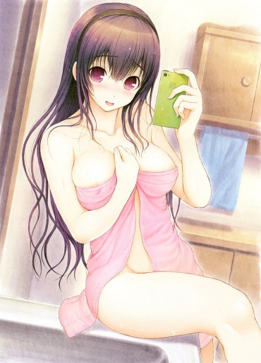Morrita 【Secondary Erotica】Girls Exposing Their Defenseless Figure With Only One Bath Towel [40 Sheets] Nurse