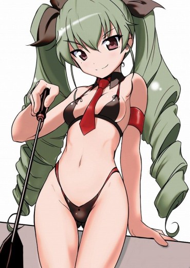 Hot Sluts "Girls Und Panzer" Anchovy (Anzai Chiyomi) Erotic Swimsuit Image 1 Article Classic