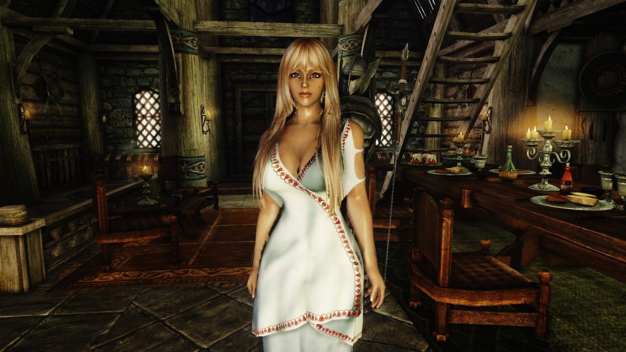 Pretty Skyrim Beauti Girl Like Fuck Freaky