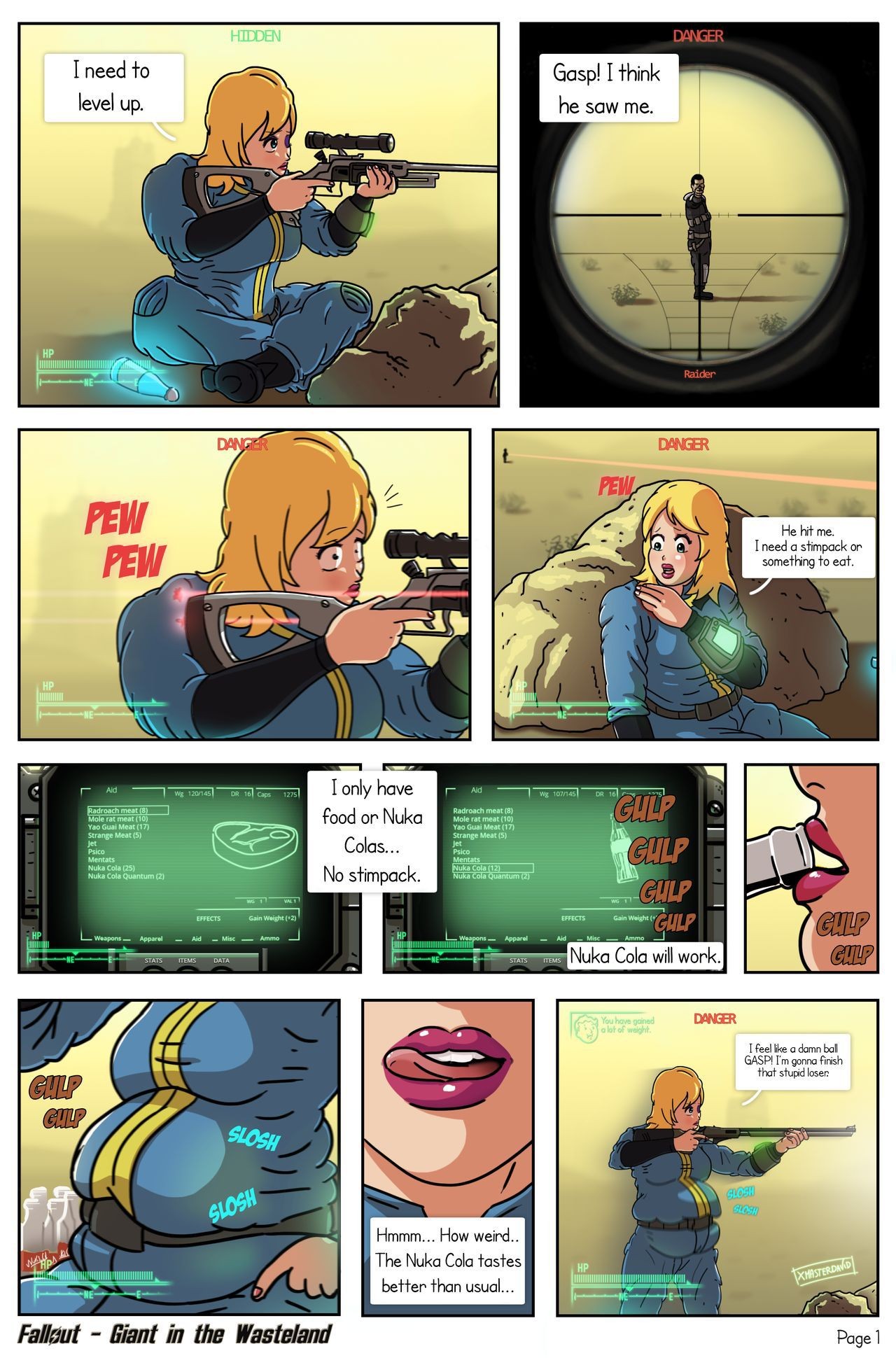 Outdoors [xmasterdavid] Giant In The Wasteland (Fallout) [Ongoing] Forwomen