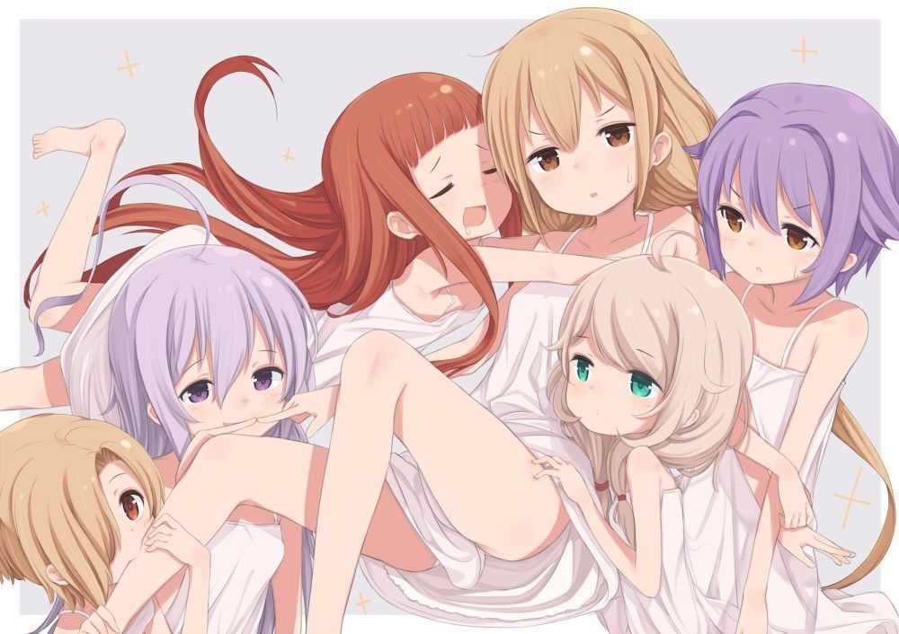 Masturbates Just A Hole Full!! Harem Lewd Secondary Photo Of One Man Is Surrounded By The Secondary Daughter Men