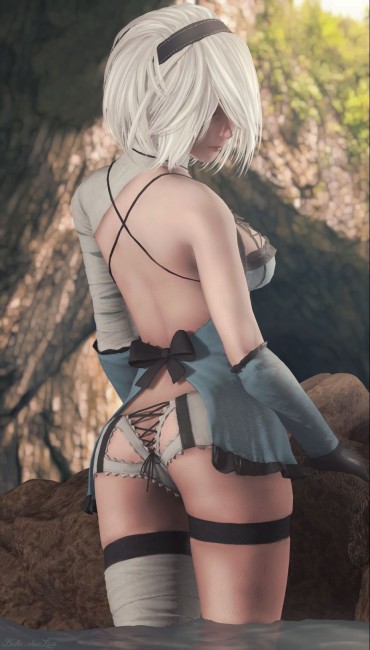 Black Thugs [Baka-chanLove] NieR: Automata' S 3D Artwork [Ongoing] Old Young