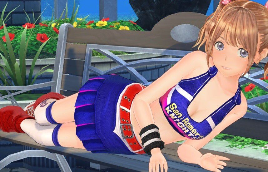 Double Penetration "LoveR" Collaborated With "Lollipop Chainsaw" To Implement A Unique Cheer Costume! Lady