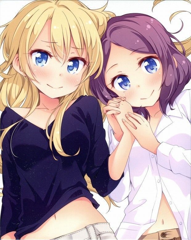 Sextoy [New Game! 20 Pieces] Yagami Kou × Toyama Rin Lesbian Image Summary Sexo Anal