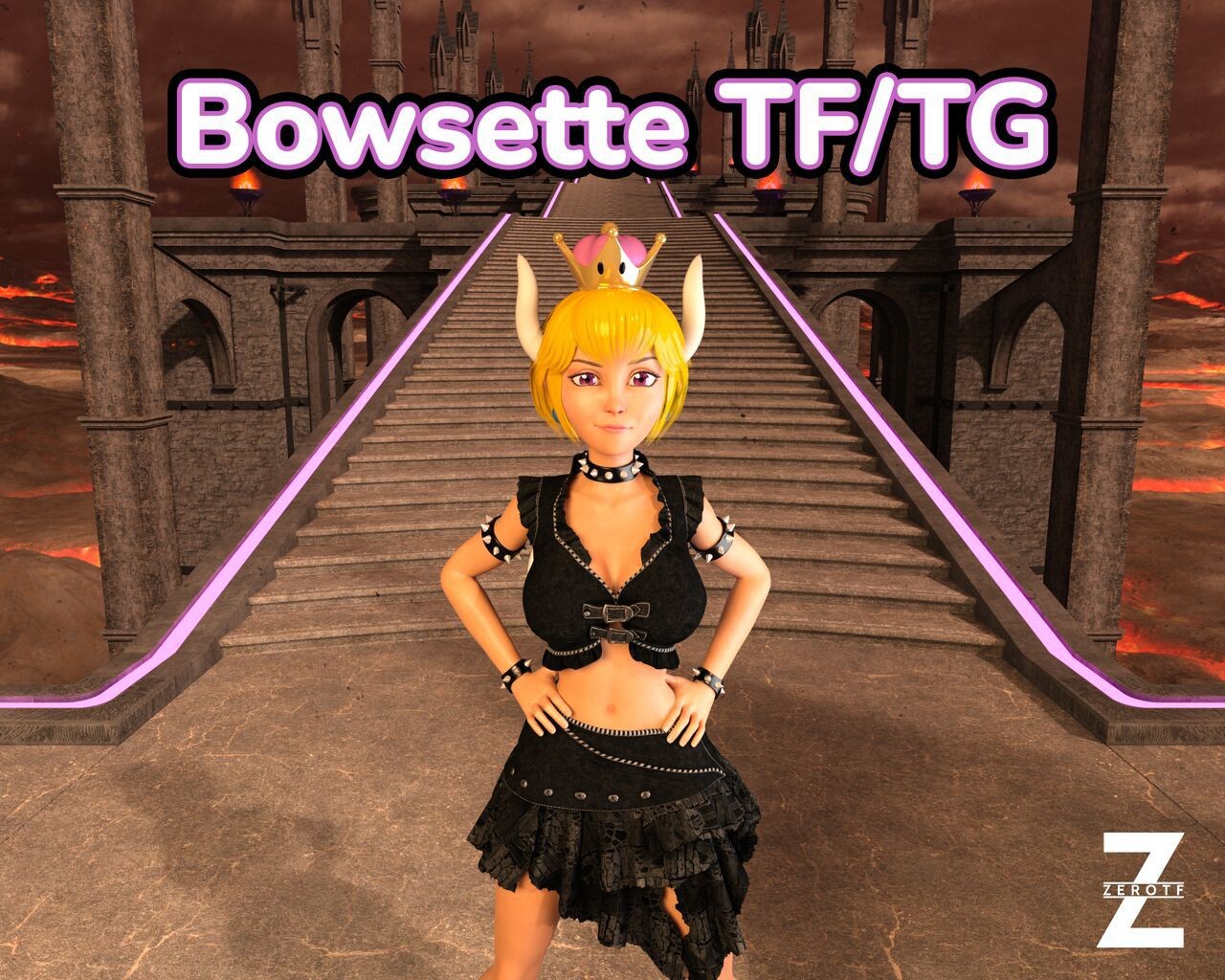 Negra Bowsette TF/TG Pinoy