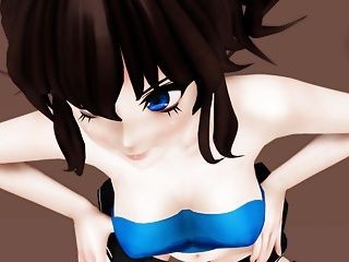 MMD Sexy Babe Under Skirt Views Of Sweet Ass & Pussy GV00164