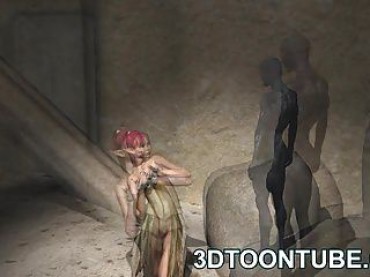Amature Porn 3D Elf Gets Fisted And Fucked Penetration