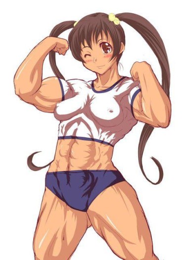 Straight The Second Eroticism Image Of The Muscle Daughter Lesbian