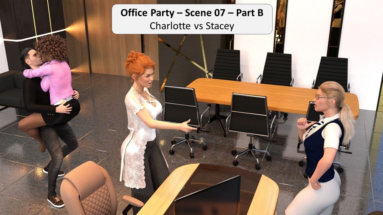 Masturbando [Hexxet] Office Party - Scene 07 - Part B [English] Cruising