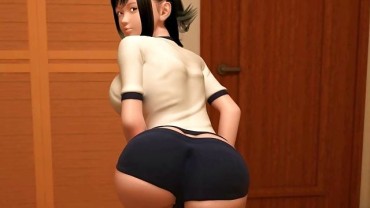 Chupa [3D Eroticism Animated Cartoon] The Matter W – Eroticism Animated Cartoon Capture Image Which The Younger Sister Dressed In Bloomers Waves Buttocks, And Tempts Me Gostoso