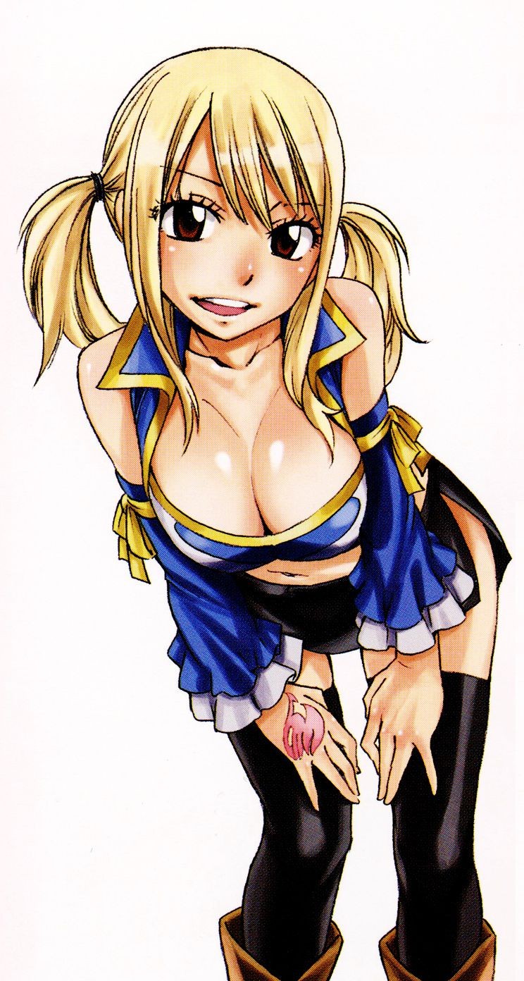 Squirting [Image] Two-dimensional Said "fairy Tail, Lucy's Erotic Bishoujo Wwwwwww Scissoring