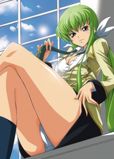 Tetas But Erotic Cute Pictures Of "Code Geass" C. C. Gather / Wwwwwwwww Lingerie