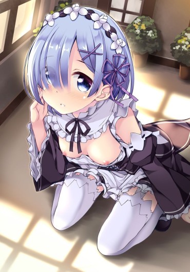 Glasses [Secondary] Re: Different World Life From Scratch, The Twins Made Little Sister REM Rin's I'm With Demon Hentai Pictures! No.04 [20 Pictures] Gros Seins