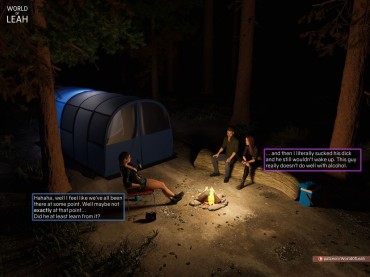 First Time [WorldofLeah] Lewd Camping Tiny Girl