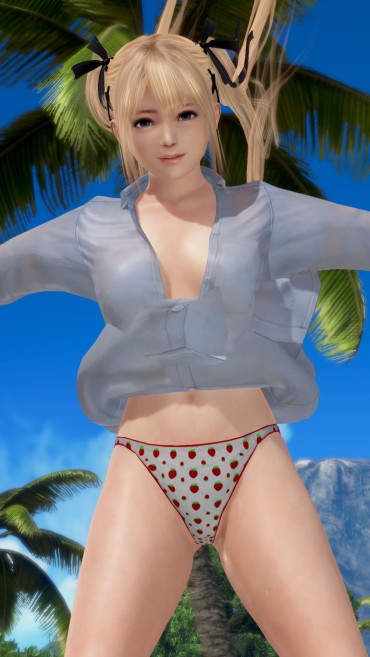 Culo Grande Wake-up DOAX3 New Swimsuit With The Shooting Association (Marie-Rose, Onna Tengu) Nice Ass