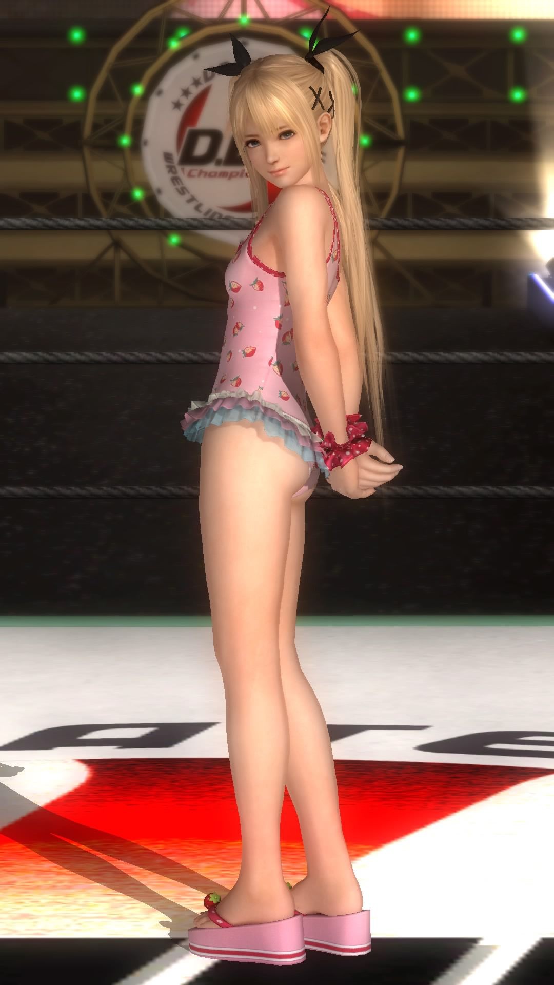 Female DOA5LR Marie-Rose (soft Or Sexy COS) To Nightmare Stand The Dust Stamps At Ryona Periscope