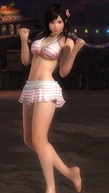 Bigtits DOA5LR Kokoro (lovely Summer COS) Dervish Thrown At Ryona Role Play