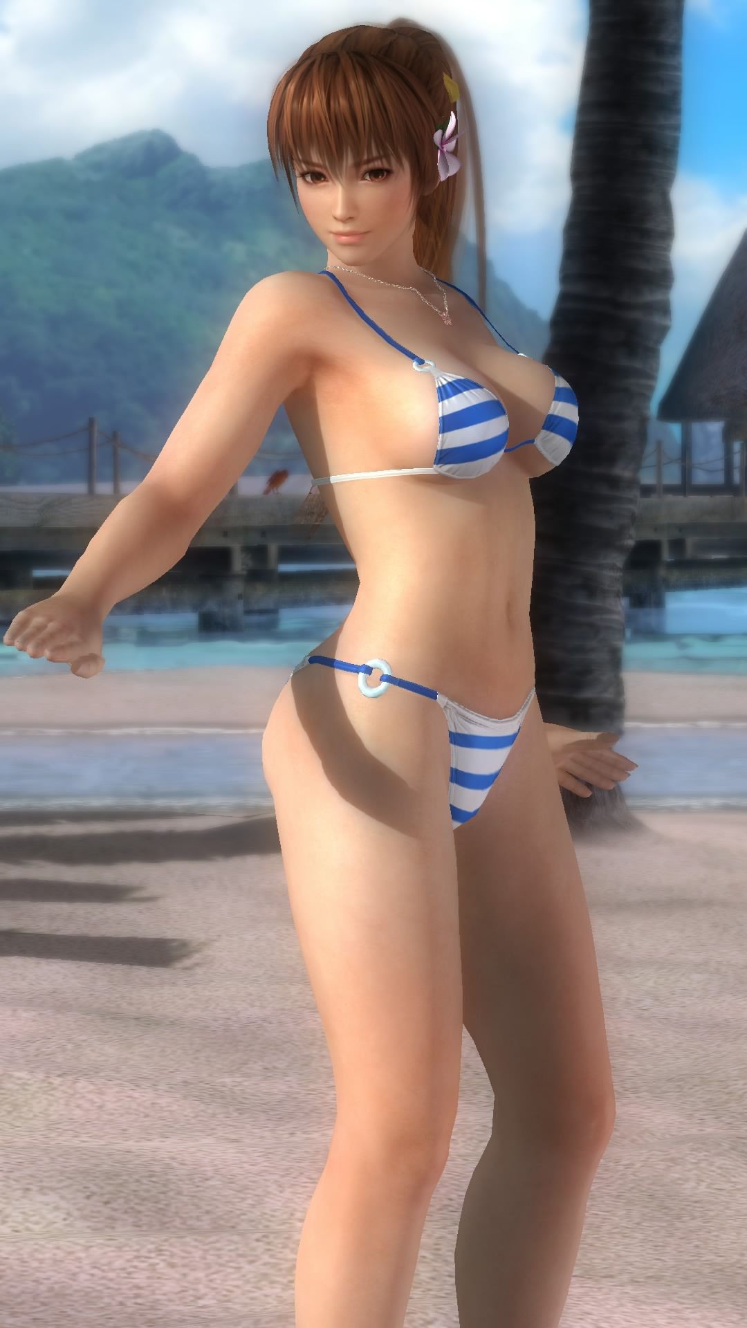 Pale DOA5LR Kasumi Swimsuit Ryona Picture Pack Sis