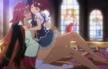 Sapphicerotica Anime Valkyrie Drive Mermaid You Out Breasts Too Erotic Scene Cut By The Creators! Unshaved