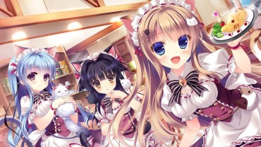 Asian Babes In Cat's Cafe Make Art-sex In Cafe With Cat-[18 Eroge CG] Picture Part 1 Pussysex