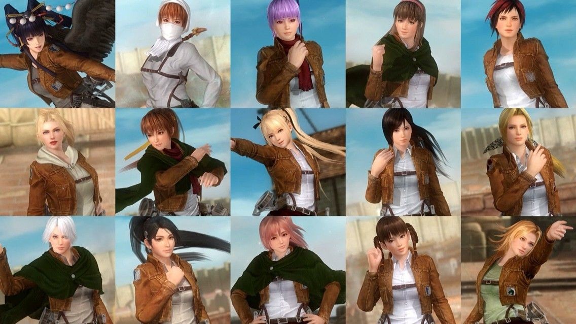 Best Blowjobs Today, The DOA5LR X Giant Collaboration Costumes & New Stage Of Troops 'ATTACK ON TITAN"launched Jerk Off