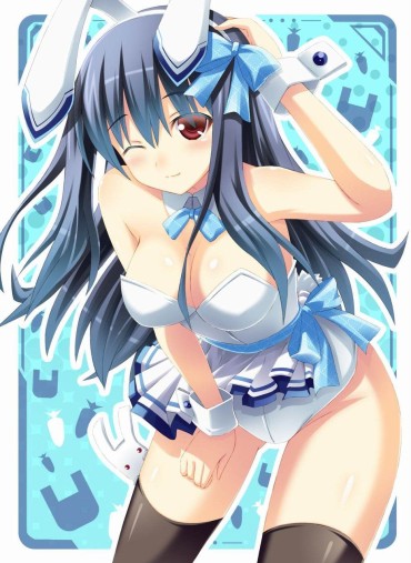 Oral Cute Bunny Girl Of Two-dimensional Pictures. Insertion