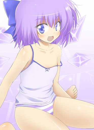 Upskirt [Touhou Project: Cirno Secondary Image Nuke About Embarrassing It, Too Big Natural Tits
