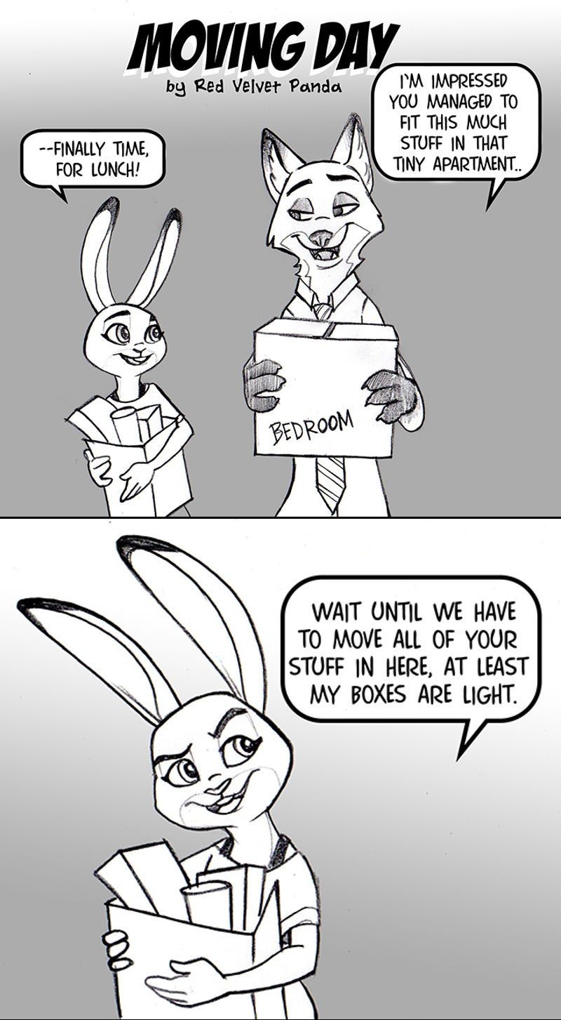 Bare [red-velvet-panda] Zootopia: Moving Day (Zootopia) Cuckolding