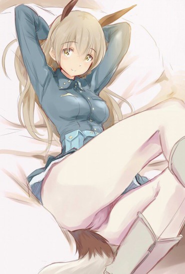 Coroa [Strike Witches] Ayla Plump White Tights Pictures Article 1 Tongue