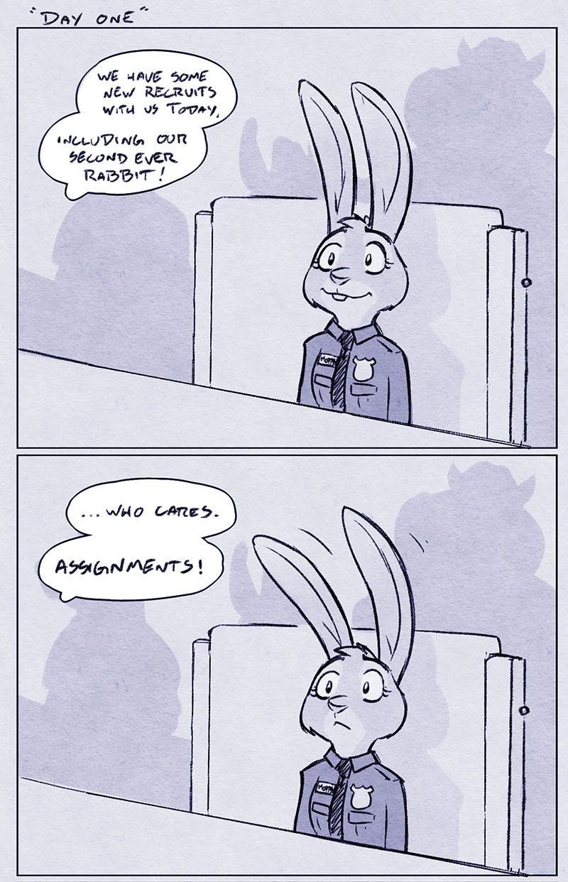 Gay Handjob [Mead] Judy Is Dead AU 1 - Day One (Zootopia) Hugetits