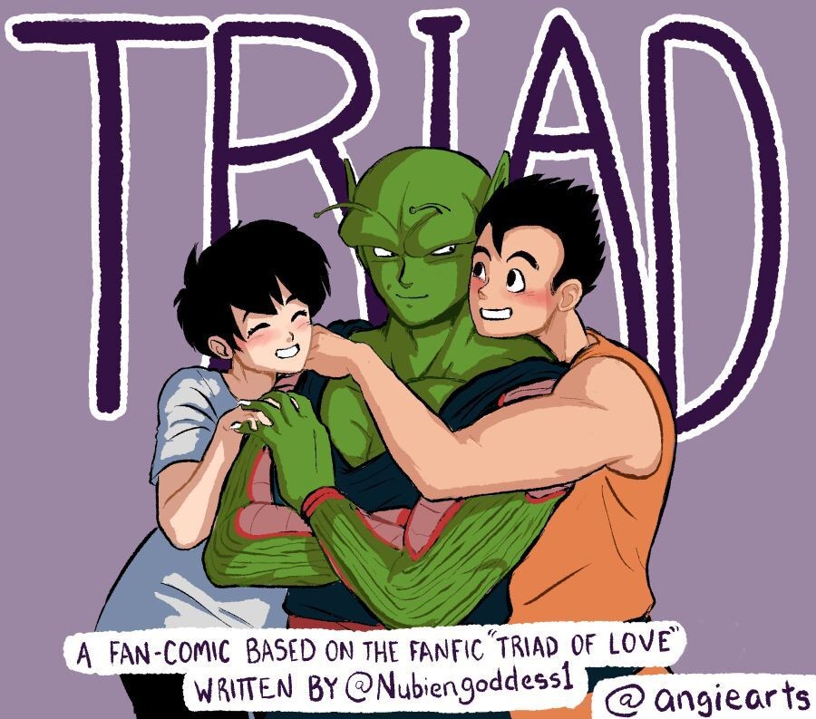 Gay Hunks [AngieArts] Triad Of Love (Dragon Ball Super) [Ongoing] Masturbandose